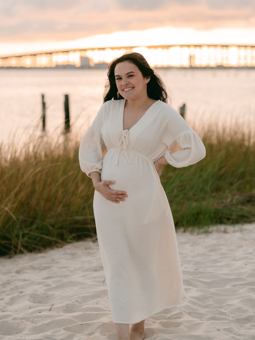 Worth Collective 100% Cotton Gauze Hunter Dress - Picture 3 of 3